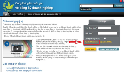 10 hướng dẫn về Đăng ký Online mà Doanh nghiệp cần biết