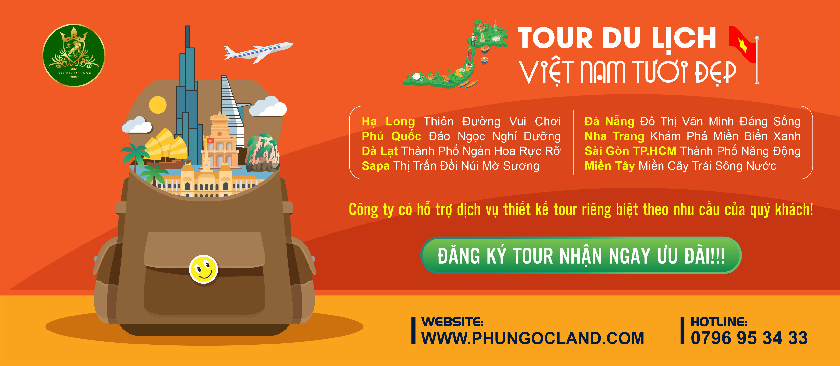 CHUYÊN CÁC TOUR DU LỊCH TRONG VÀ NGOÀI NƯỚC